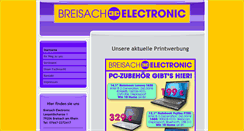 Desktop Screenshot of breisach-electronic.de